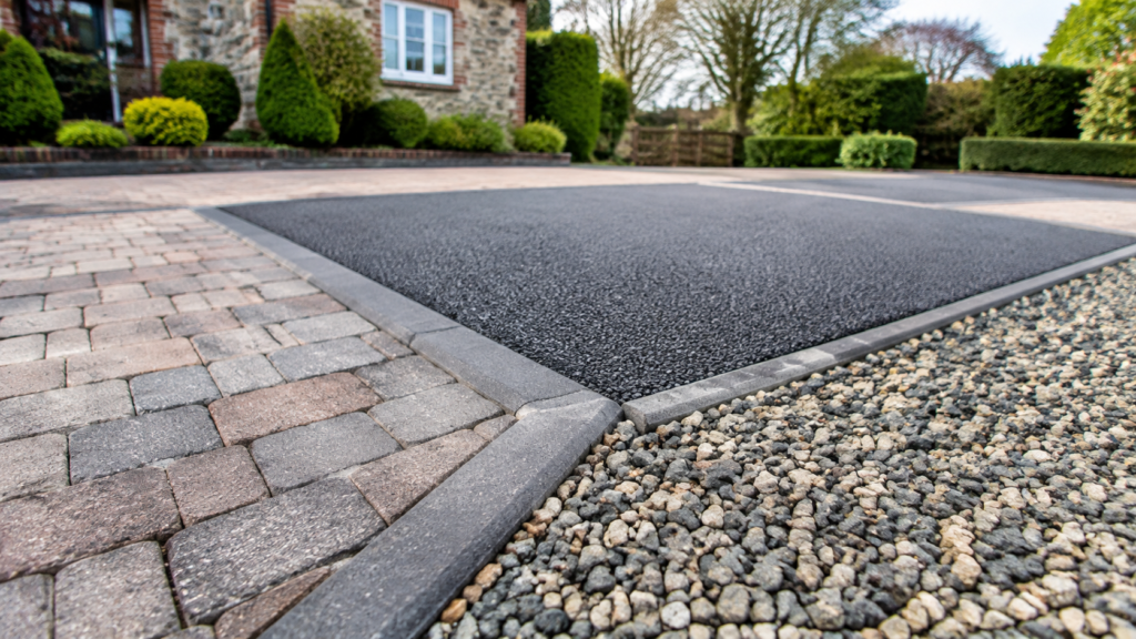 Driveway Materials, Edging, and Finish