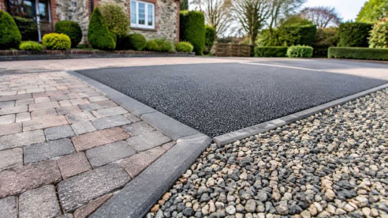 Driveway Materials, Edging, and Finish